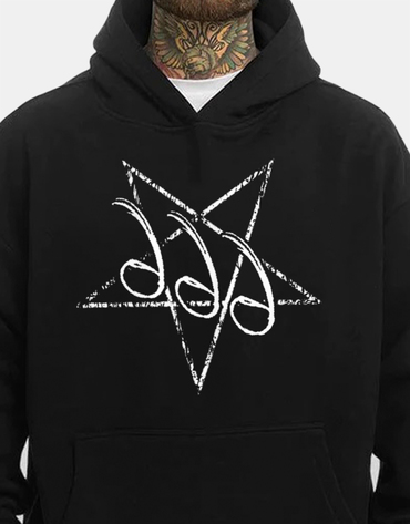 666 Satan Oversize Chic Hoodie