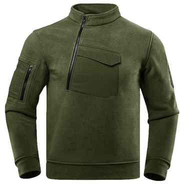 Men's Outdoor Tactical Pocket Chic Fleece Sweatshirt