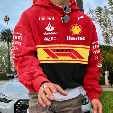 Men's Scuderia Formula 1 Chic Hoodie Sweatshirt