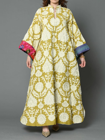 Stylish Printed Ramadan Abaya Chic Dress