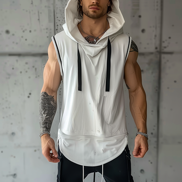 Men's Casual Hooded Chic Vest