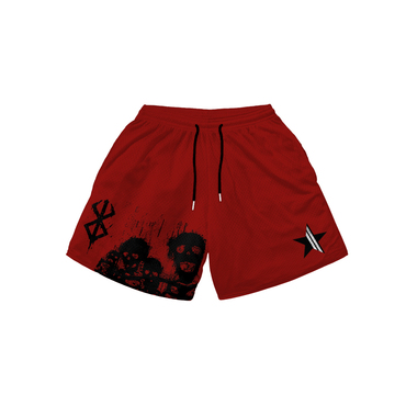 Men's Casual Drawstring Print Chic Shorts