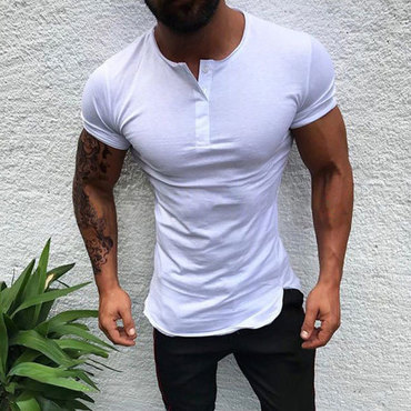 Men's Summer Short-sleeve Chic T-shirt