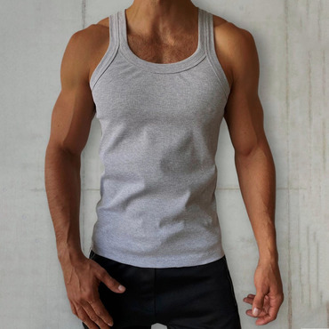 Men's Plain Slim Casual Chic Sleeveless Vest