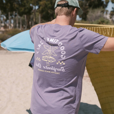 Summer Surf Club Retro Chic Casual Tee