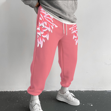 Anime Print Casual Sports Chic Pants