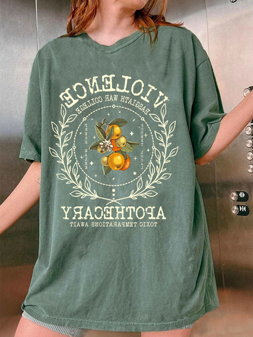 Violet Sorrengail Apothecary Chic Tshirt,