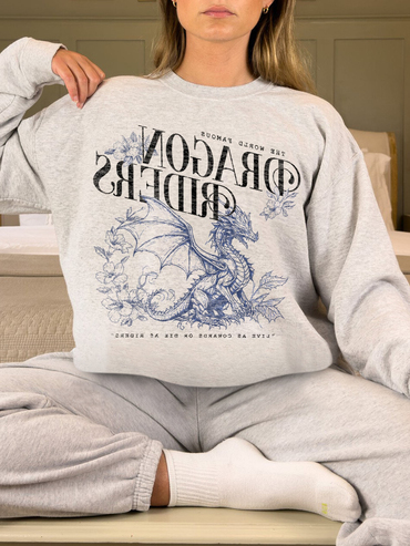 Fourth Wing Long-sleeved Chic Sweatshirt