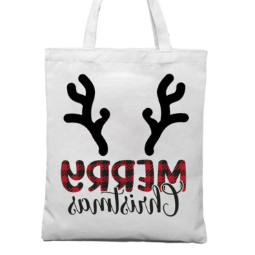 Merry Christmas Christmas Gift Chic Tote Bag Canvas Bag