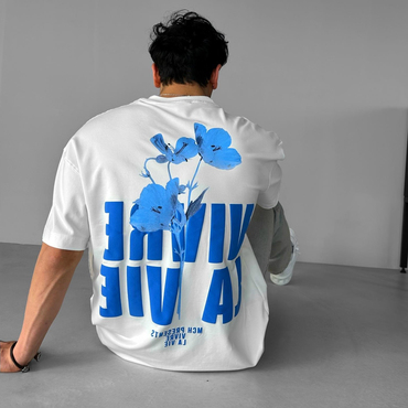 Unisex Casual Vivre La Chic Vie T-shirt