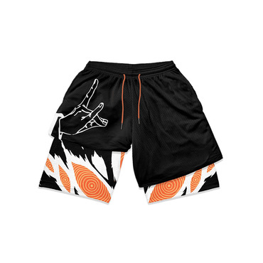 Devil Mesh 2-in-1 Shorts Chic Performance Shorts