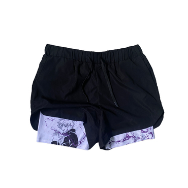 Men's Casual Drawstring Print Chic Shorts