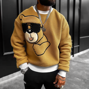 Men's Casual Retro Printed Chic Sweatshirt