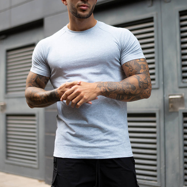 Men's Raglan Sleeve Gym Chic T-shirt