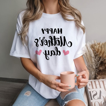 Mother's Day Printed Casual Chic T-shirt